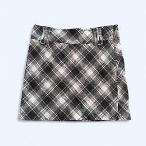 Esprit vintage 2000s plaid mini skirt Size 8